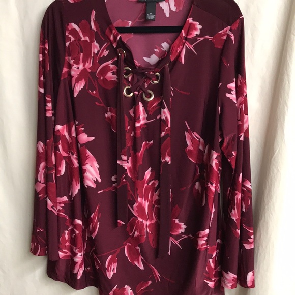 INC International Concepts Tops - INC tunic 1X